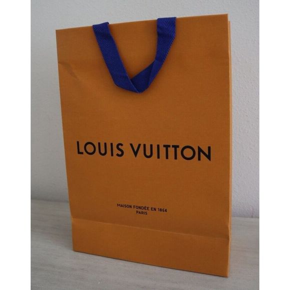 Authentic Louis Vuitton - Small Size - Empty Paper Gift Bag Tote - Picture 2 of 6